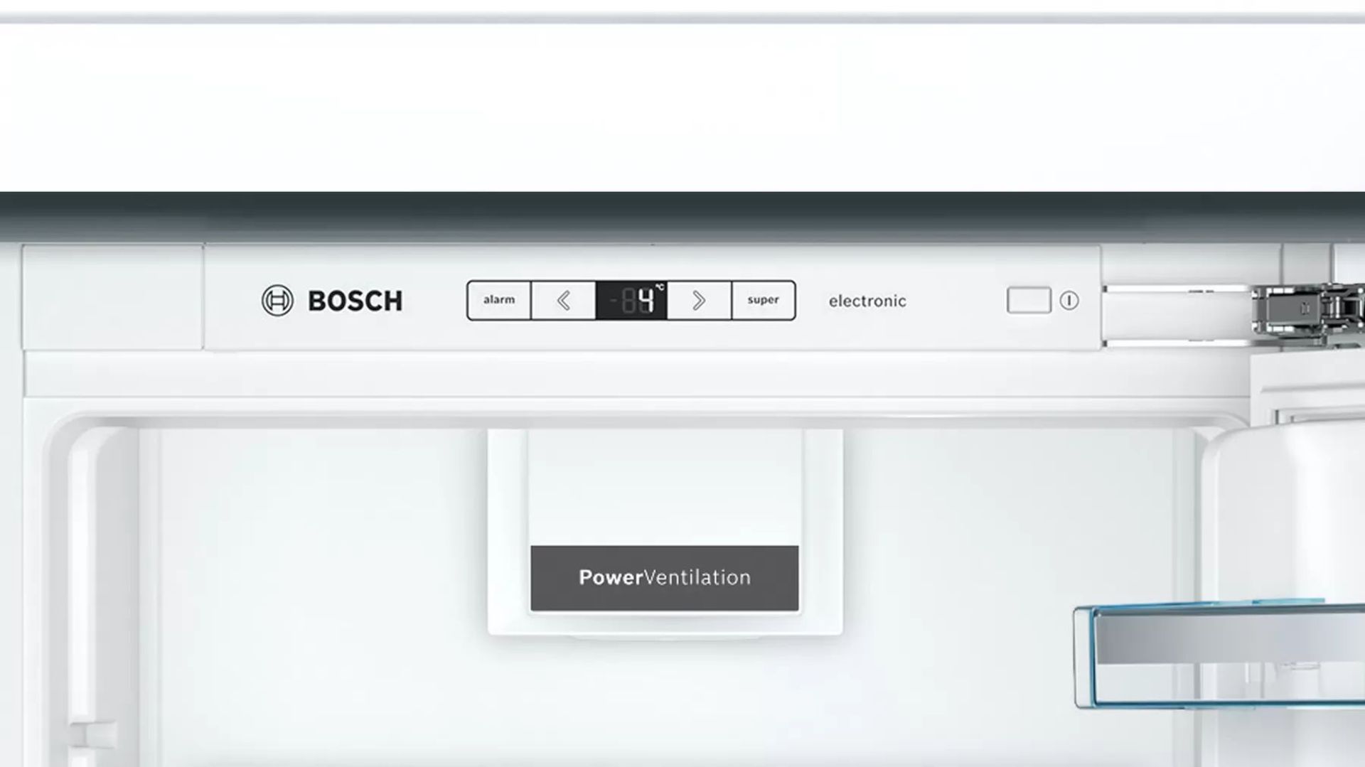 Bosch Serie KIN86VFF0G| 4 Built-in fridge-freezer with freezer at bottom 177.2 x 54.1 cm flat hinge. - Image 3 of 3