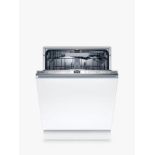 Bosch Series 6 SMD6EDX57G Fully Integrated Dishwasher. - H/S. RRP £1,111.00. A super-quiet motor,