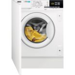 Zanussi Z716WT83BI INTEGRATED WASHER DRYER. - H/S. RRP £729.00. The AutoAdjust feature weighs what