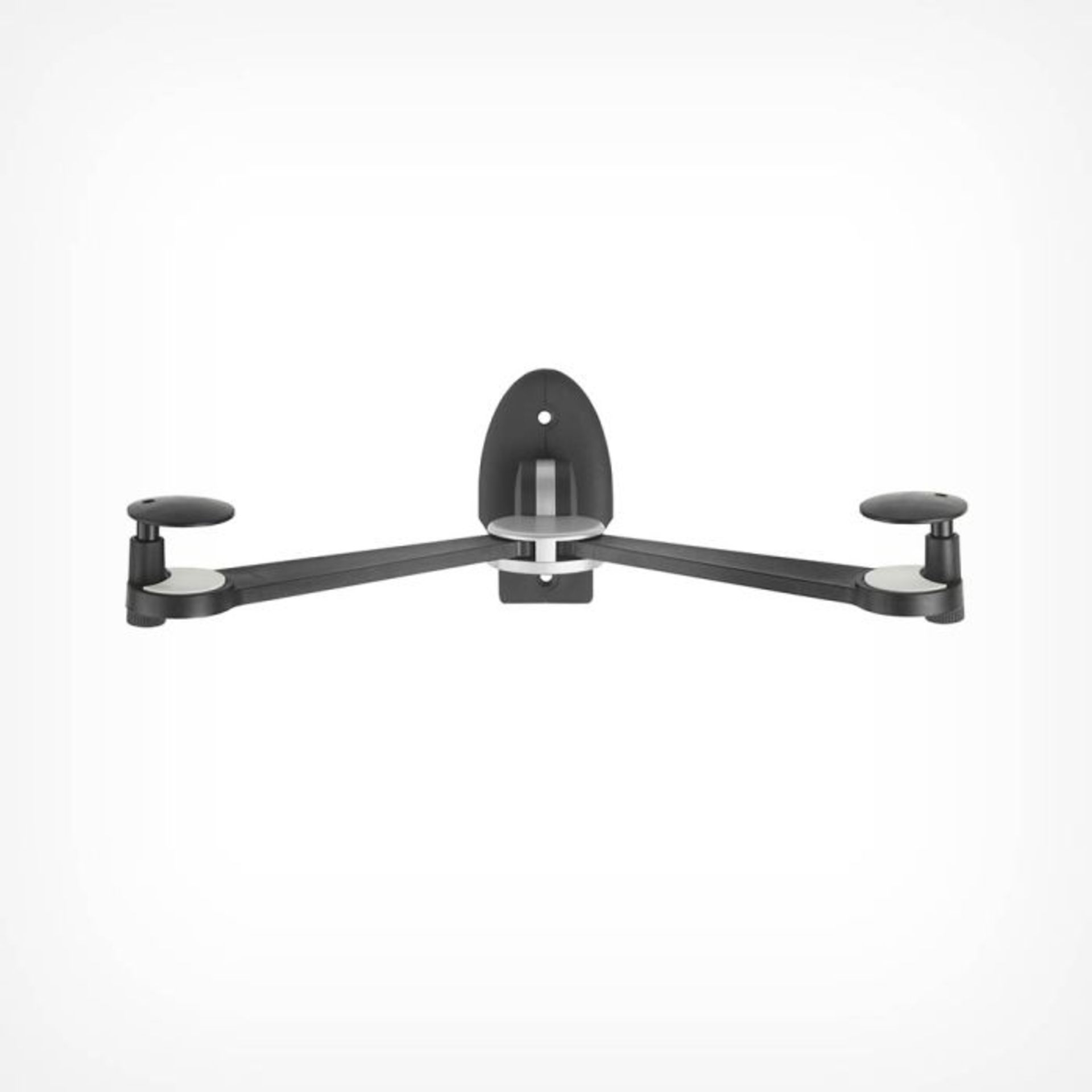 Adjustable TV Shelf Bracket. - PW. In addition to its movable clamps to keep your device securely in