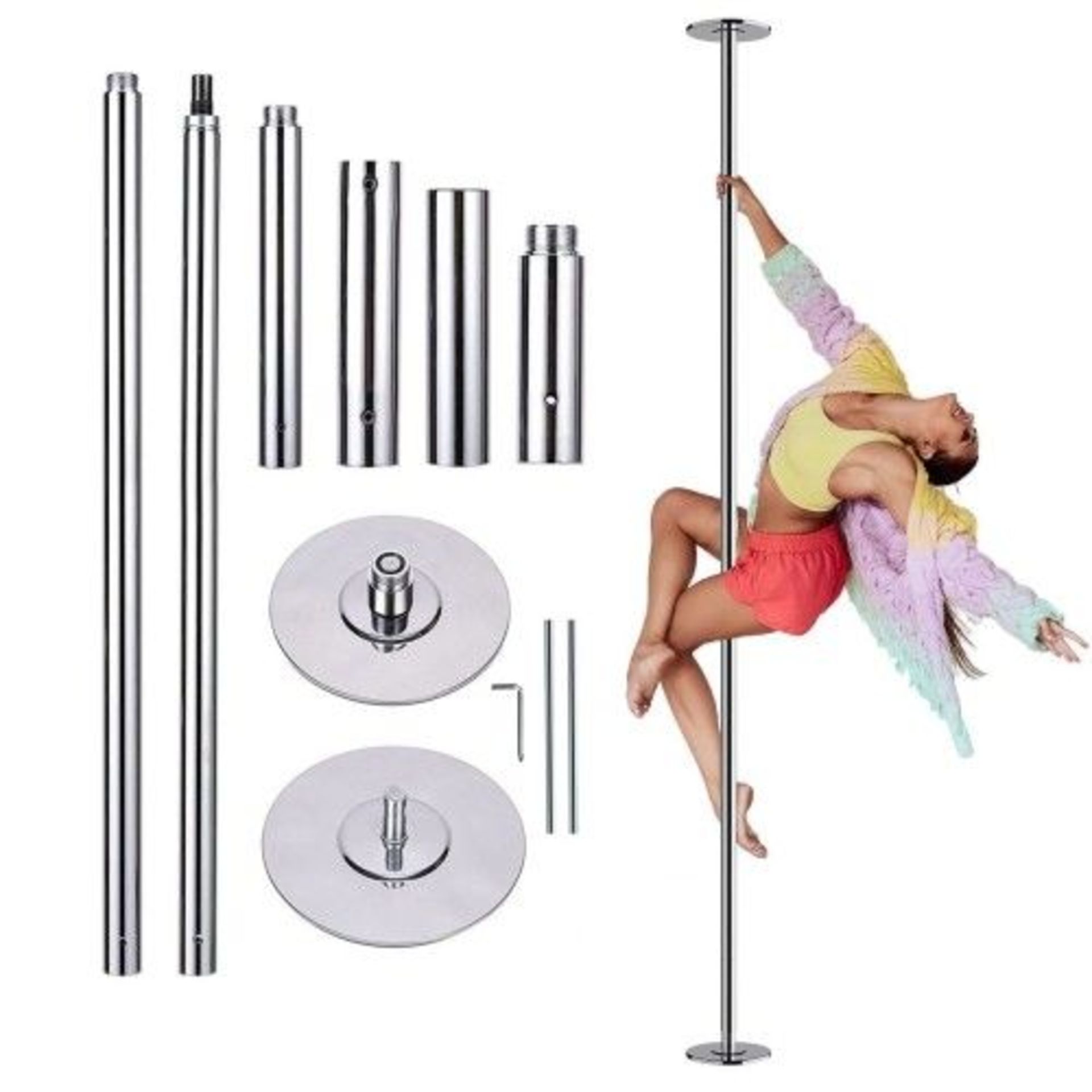 Pole dance pole with adjustable height. - R14.1. Our professional tube is the perfect solution for