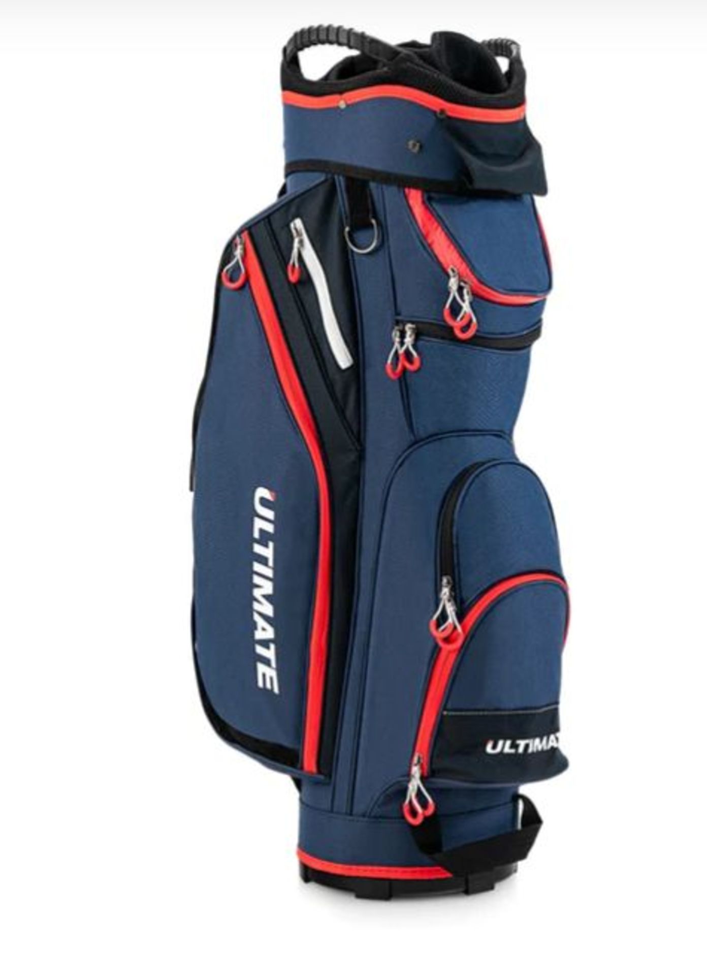 LIGHTWEIGHT AND LARGE CAPACITY GOLF CART BAG-NAVY. - R14.2. This 14-way golf stand bag will be a