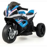 12V KIDS MOTORCYCLE RIDE-ON TOY WITH MUSIC AND HEADLIGHT-BLUE. - R14.2. Kids can control the