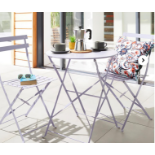 Palma Bistro Dining Set. - SR28. This Palma Bistro set includes 2 chairs and 1 table. Durable and