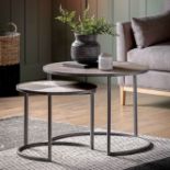 Daganhem Coffee Table Nest of 2. - SR27. RRP £515.99. This functional nest of 2 tables features a