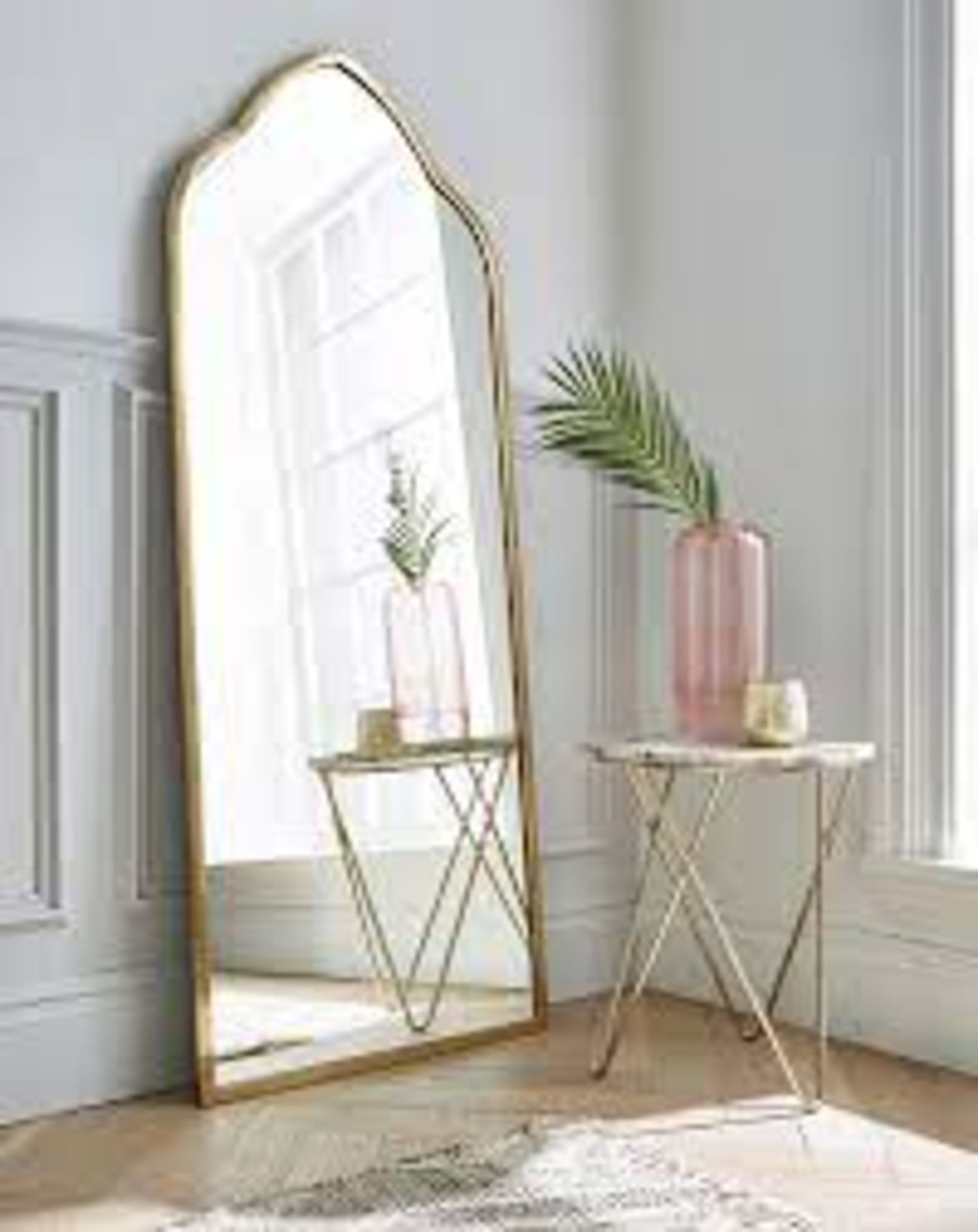 Arched Leaner Mirror - E27