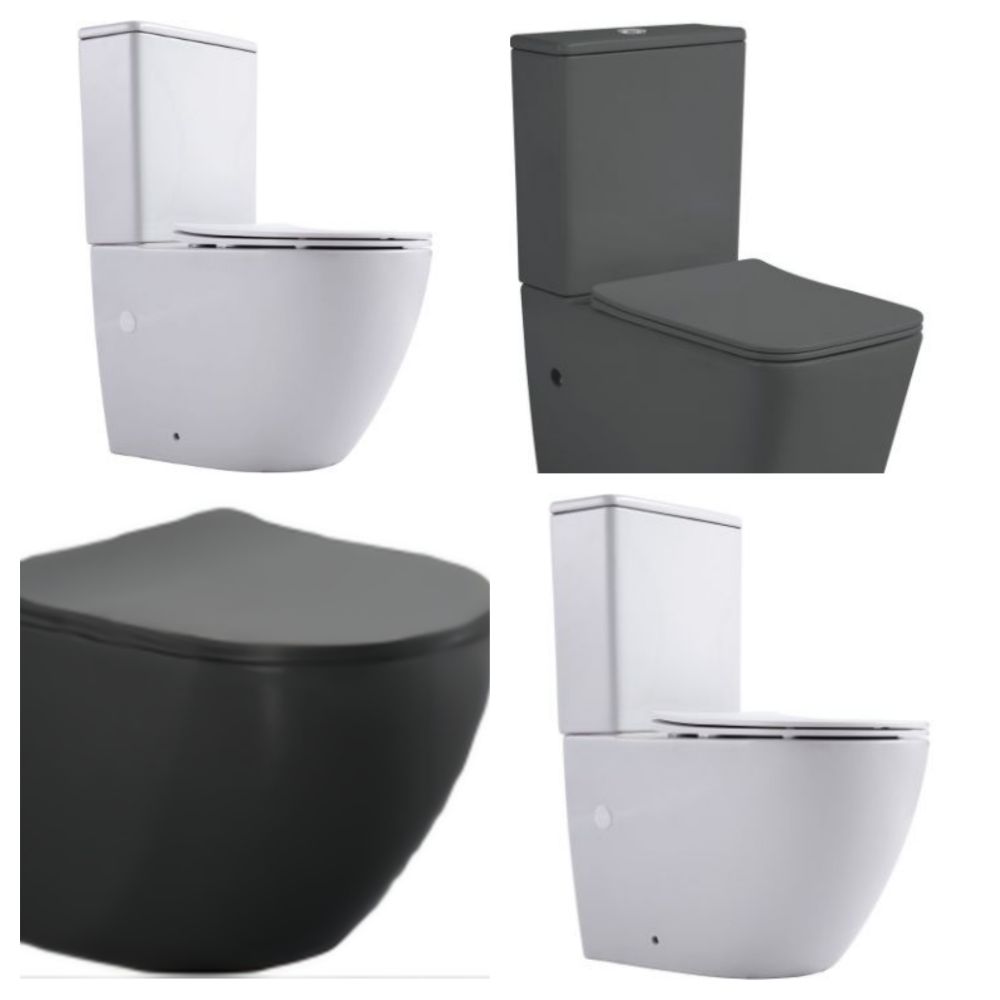 New & Boxed Designer Toilets - Various Colours & Styles - Pallets & Single Lots