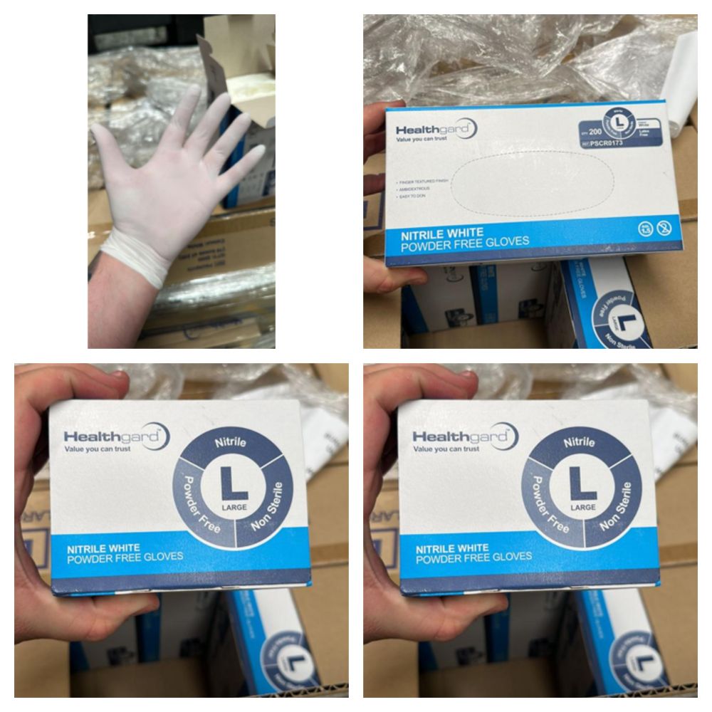 Pallets of Nitrile Gloves, Wipes, Disposable Cups, Disposable Cutlery & Much More - Delivery Available!