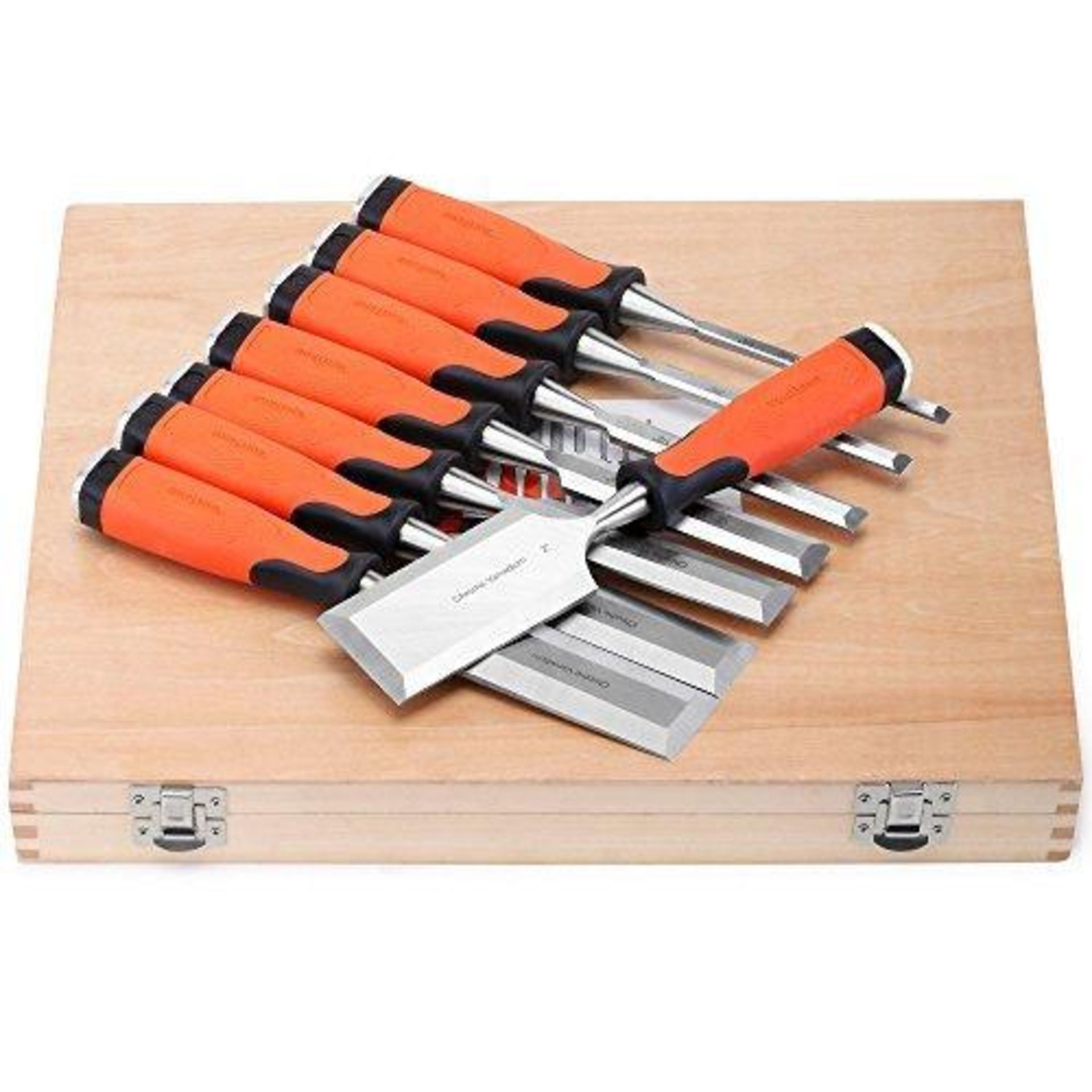 10pc Wood Chisel Set - ER7. Luxury 10pc Wood Chisel SetThis Luxury Chisel Set is just the job for - Image 3 of 5