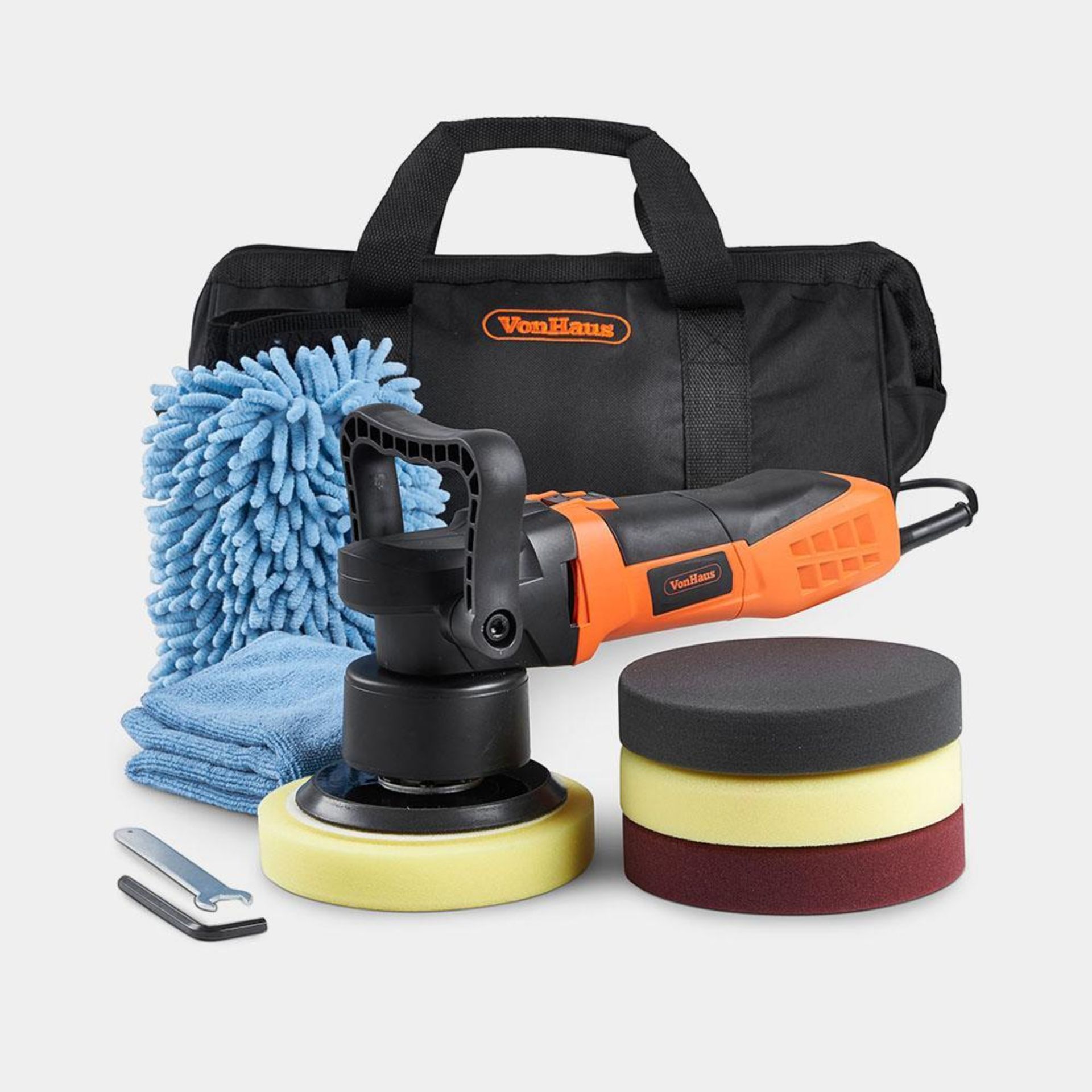 Random Orbital Polisher Kit - ER7. Luxury Random Orbital Polisher KitGet your car, boat or