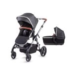 NEW & BOXED SILVER CROSS Wave 2021 4-In-1 Pram & Pushcahair System. CHARCOAL. RRP £1095. COMPLETE
