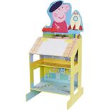 2x NEW & BOXED Peppa Pig Play & Draw Wooden Easel. RRP £69.99 EACH. Peppa's Wooden Play Easel is a