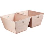 Set of 2 Geometric Storage Baskets (LOCATION H/S 2.6.2)