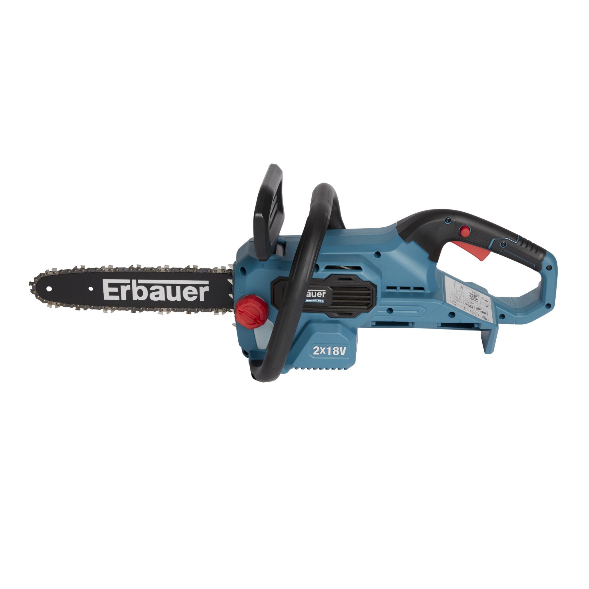 Erbauer Ecsg18-Li 18V Cordless 300mm Chainsaw (LOCATION - H/S 1.1.2) This cordless chainsaw is