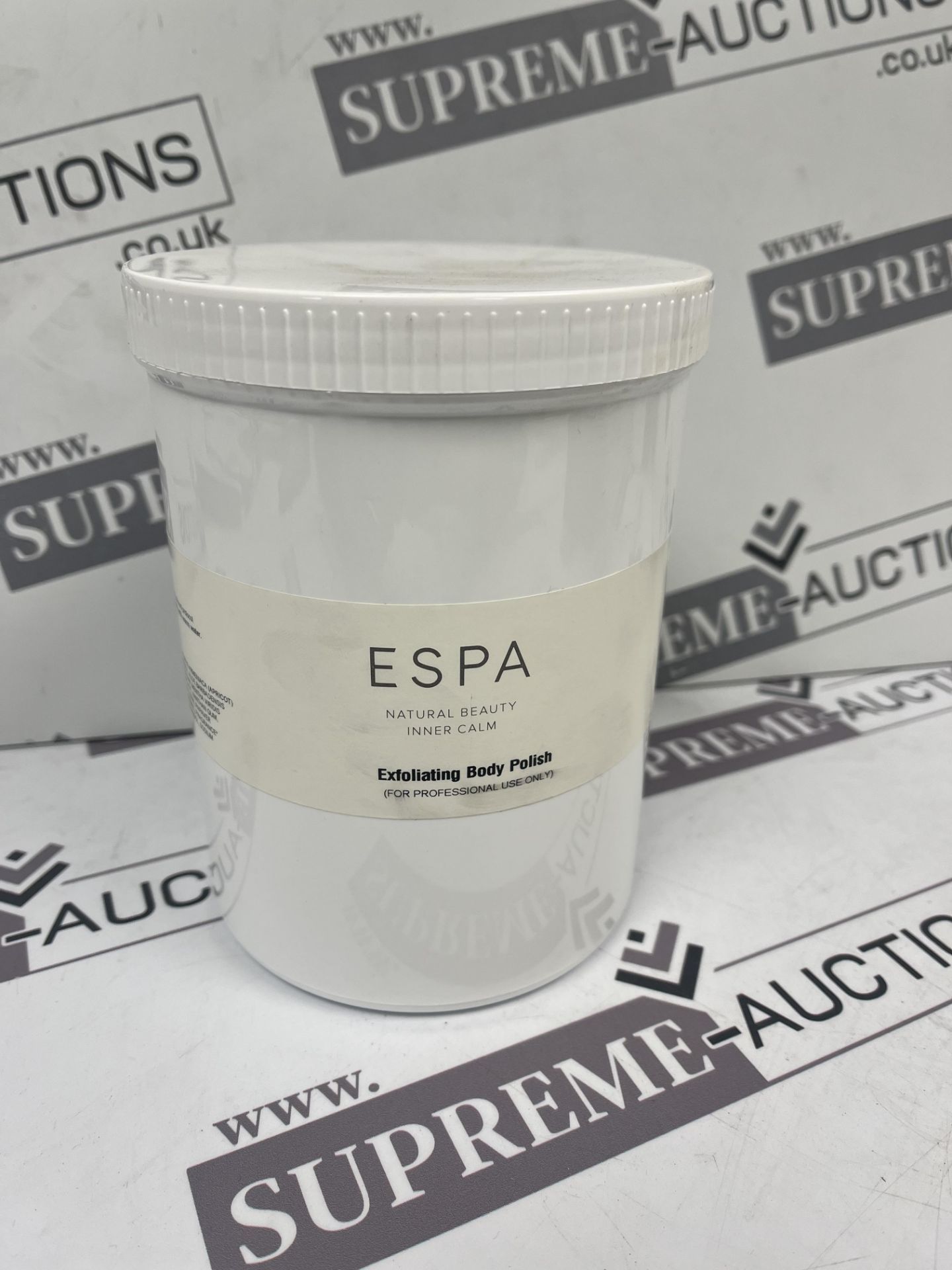 2x NEW ESPA (Professional) Exfoliating Body Polish 1000ml. RRP £200. (EBRM). A cooling and