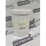 2x NEW ESPA (Professional) Exfoliating Body Polish 1000ml. RRP £200. (EBRM). A cooling and