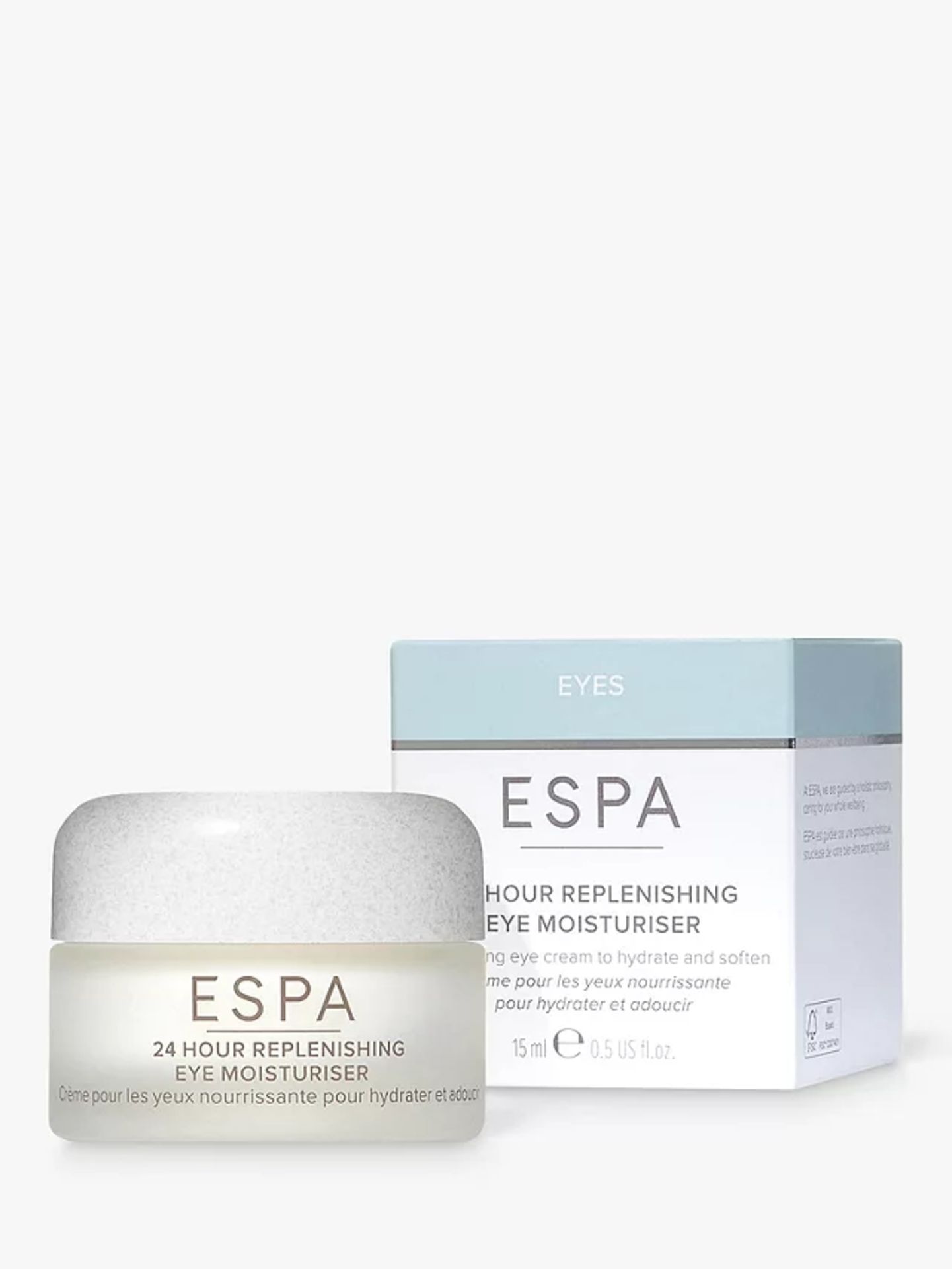 TRADE LOT TO CONTAIN 30x NEW ESPA 24-Hour Replenishing Eye Moisturiser 15ml. RRP £42 EACH. (EBR5). A