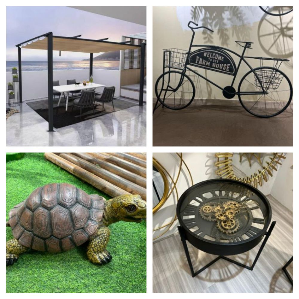 UNIQUE ONE OFF PIECES OF FURNITURE, GARDEN ORNAMENTS, CLOCKS, AND MUCH MORE. DELIVERY AVAILABLE