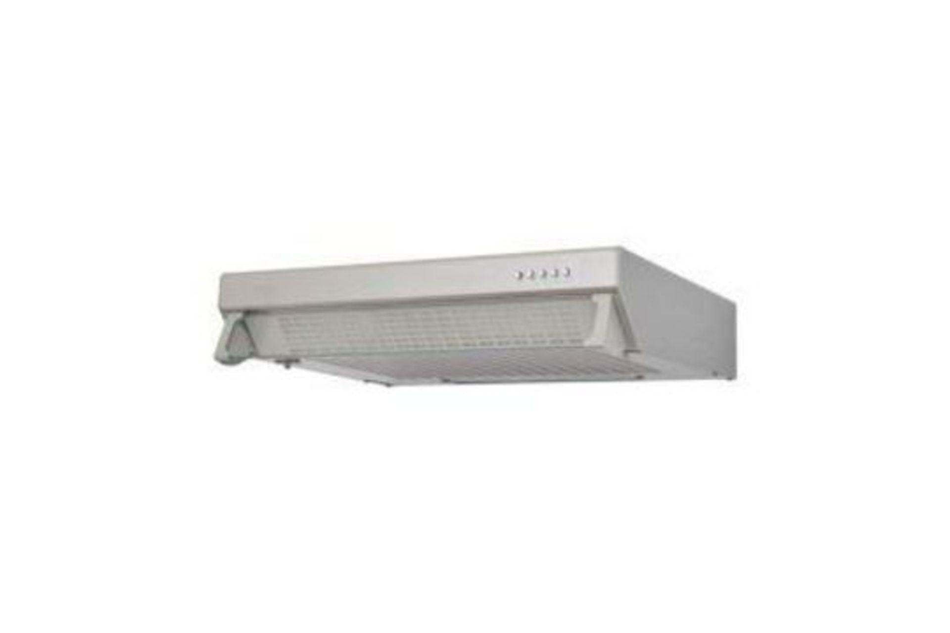 Cooke & Lewis Clvhs60A Grey Stainless Steel Visor Cooker Hood, (W)60Cm - ER42. Cooke & Lewis