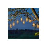 Smart Solar Anglia Solar-powered Warm white 10 LED Outdoor String lights - ER41.