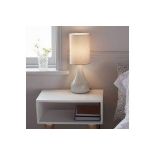 GoodHome Tertrez Classic Light grey Table light - ER41.