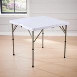 Folding 86cm Square Outdoor Trestle Table (ER52)