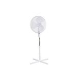 White 16" 40W Pedestal fan. - ER41.