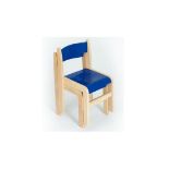 3 x Sets of 2 Tuf Class Wooden Chair Blue. RRP £175 per set, total RRP £525. FN0003-2 : Size 2 :
