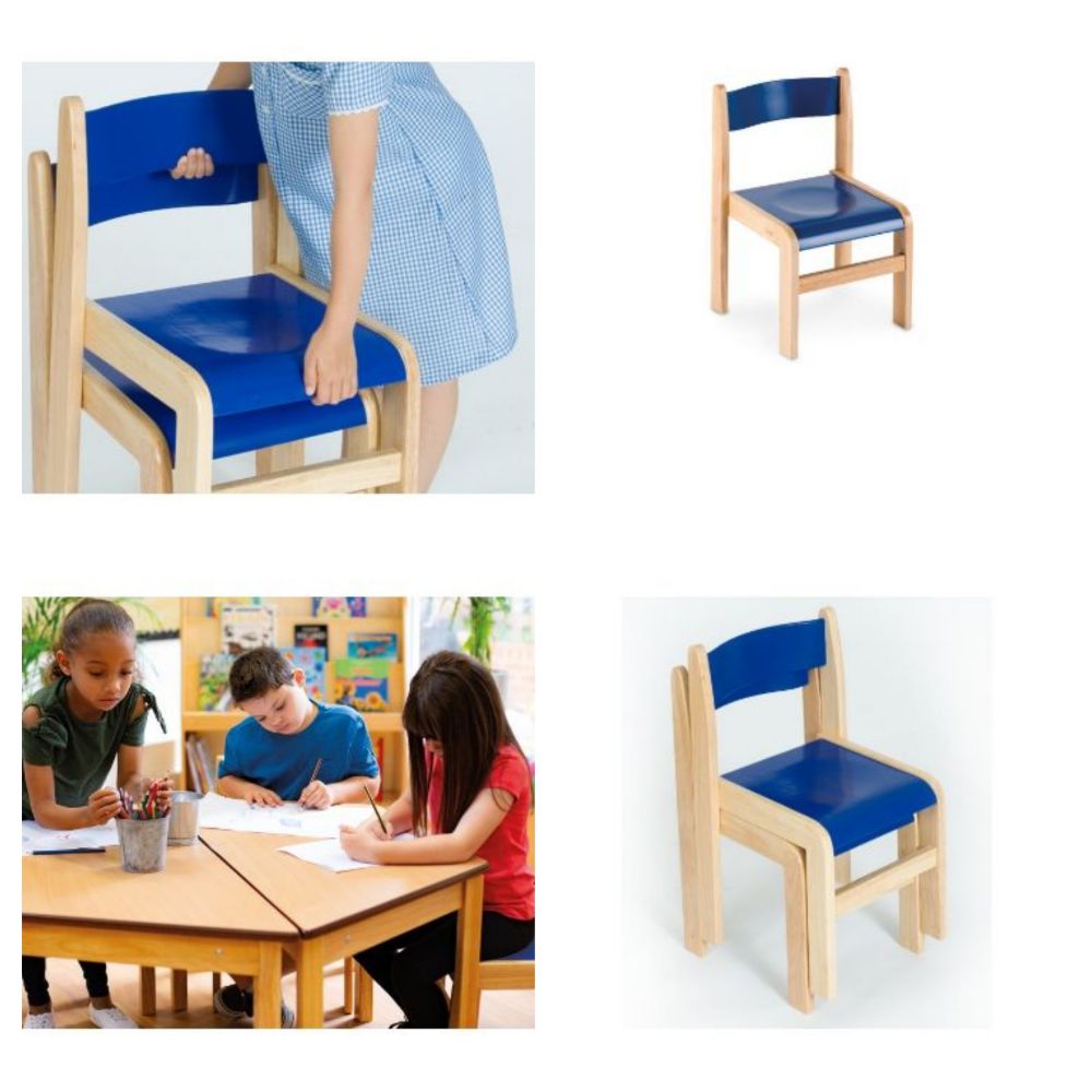 Liquidation - Pallets & Trade Lots of Kit for Kids Stackable High Quality Wooden Chairs - Delivery Available!