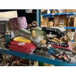 51 PIECE MIXED LOT INCLUDING EPOXY, WORKWEAR,LAMPSHADES, CURTAINS ETC S1-10