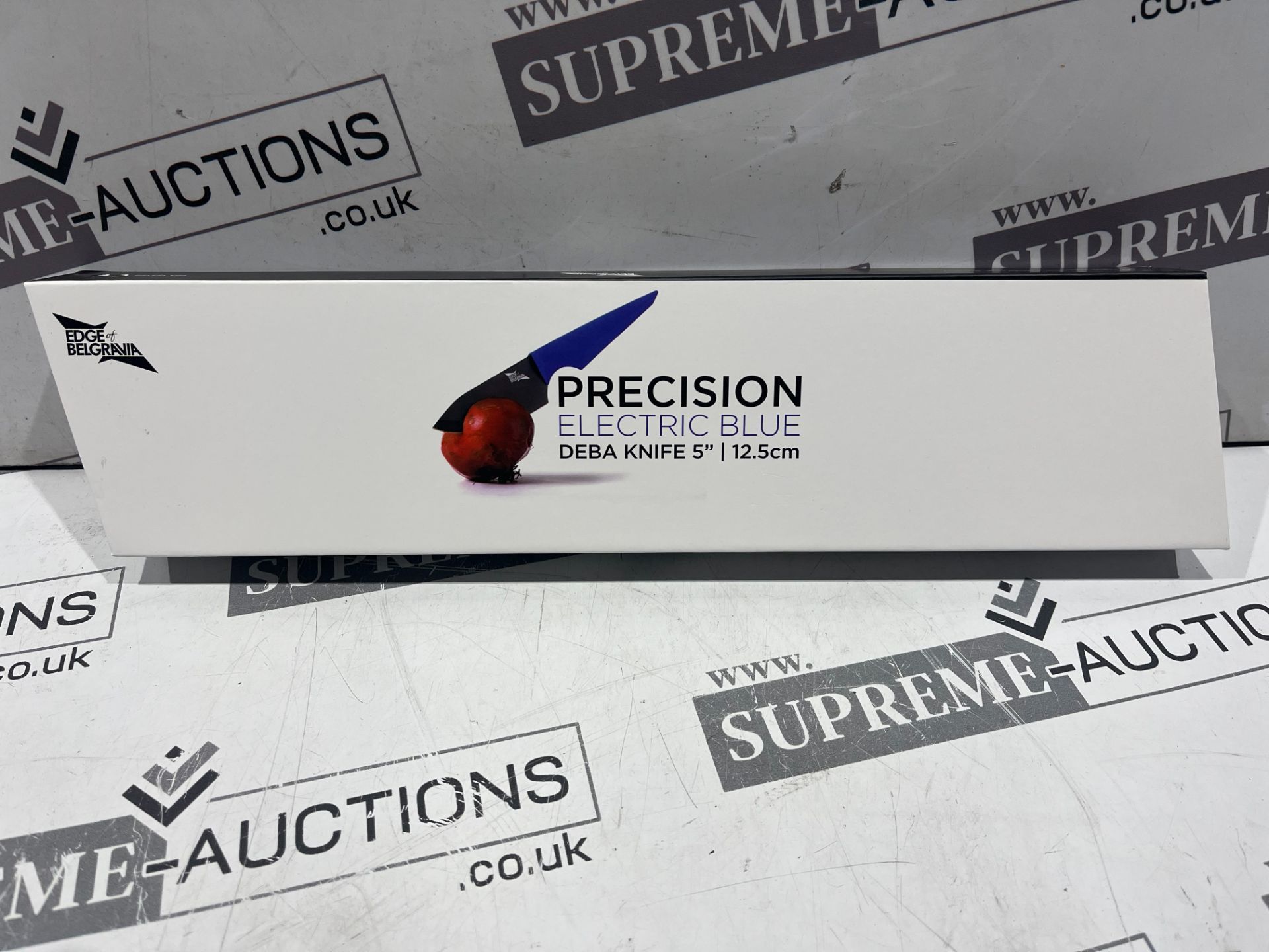 20 X BRAND NEW EDGE OF BELGRAVIA PRECISION ELECTRIC BLUE DEBA KNIVES RRP £30 EACH R9B-12