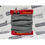 30 X BRAND NEW CLASSIC RIB KNIT MULTI LAYERED NECK WARMERS R7.5