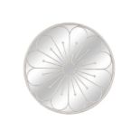 BRAND NEW LUXURY WHITE FLOWER MIRROR 80CM RRP £199