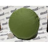 20 X BRAND NEW KISIRA ROUND LUXURY CUSHIONS WITH HANDLE R12/13