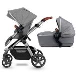 NEW & BOXED SILVER CROSS Wave 2021 4-In-1 Pram & Pushcahair System. ZINC. RRP £1095. COMPLETE WITH
