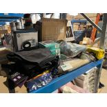 MIXED LOT INCLUDING WORKWEAR, AERIAL MONITORING KITS, COMBINATION LOCKS ETC R16-1
