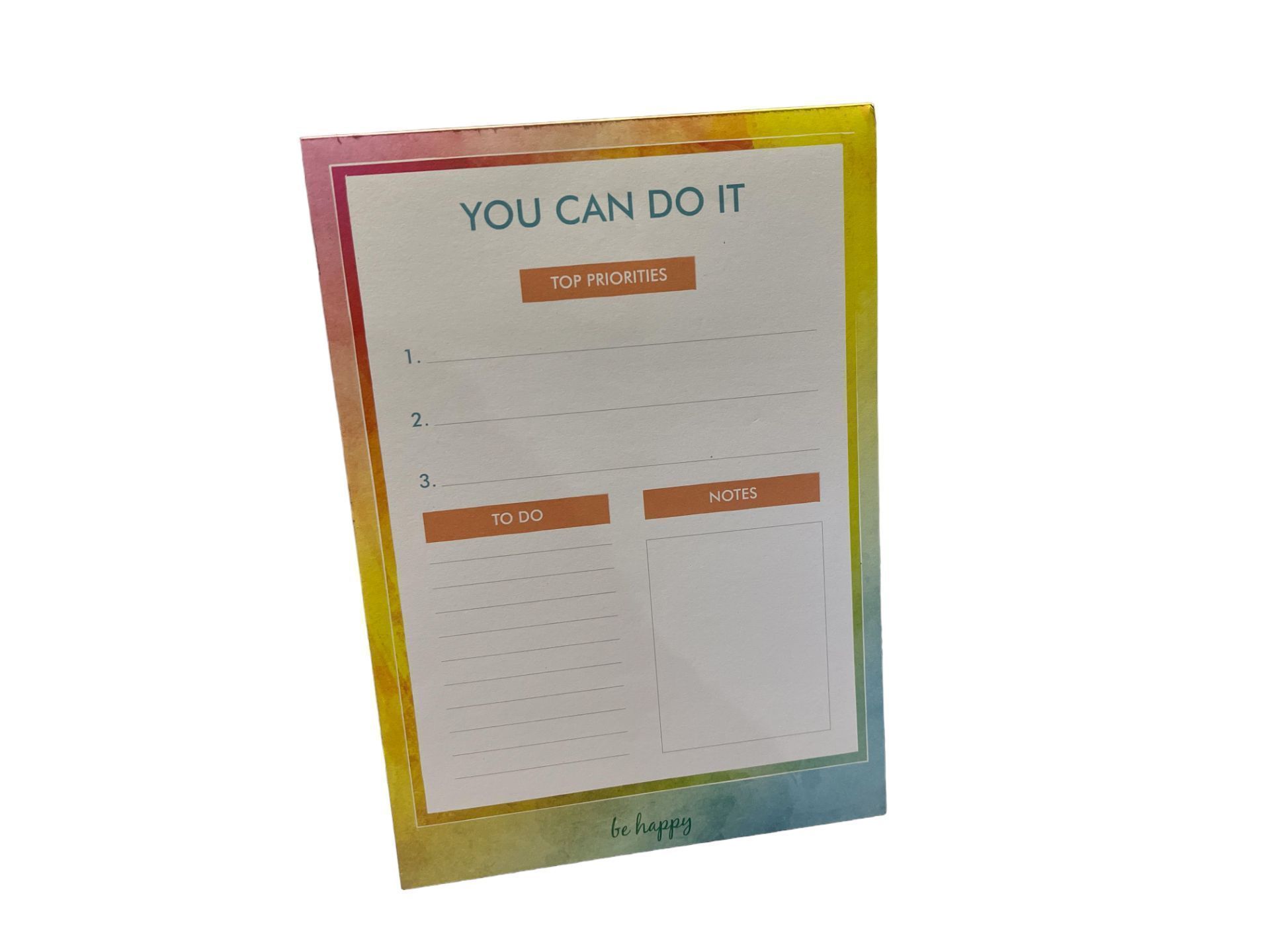 120 X BRAND NEW YOU CAN DO IT TO DO DESK PADS R13.8