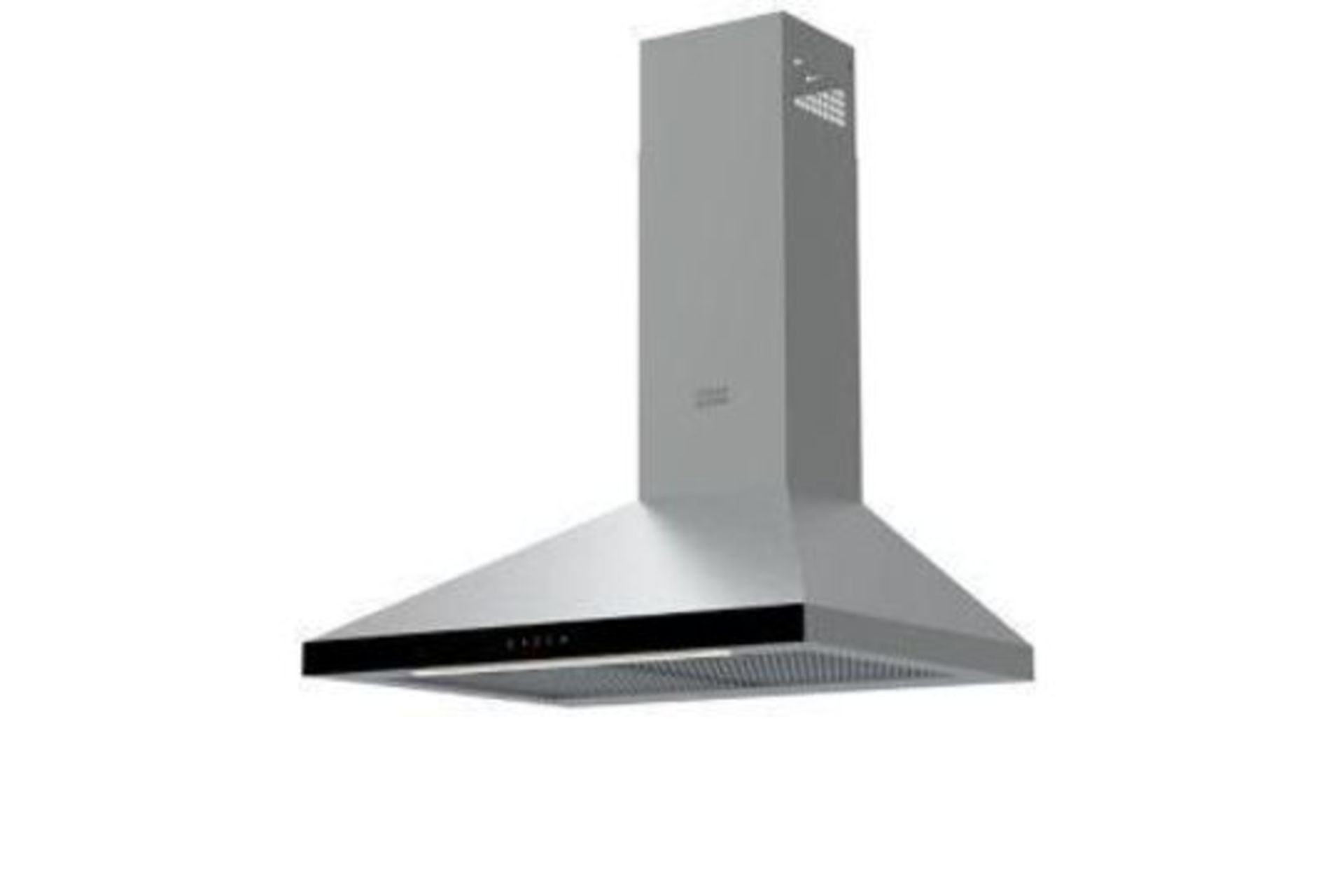 Cooke & Lewis Cl60Chrf Mild Steel Chimney Cooker Hood, (W)60Cm - R14.2. This chimney cooker hood