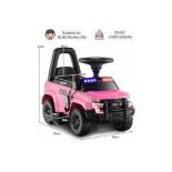 Kids Ride On Car 6V Battery Powered Electric Ride-on Vehicle w/ Real Megaphone. - R13.5.