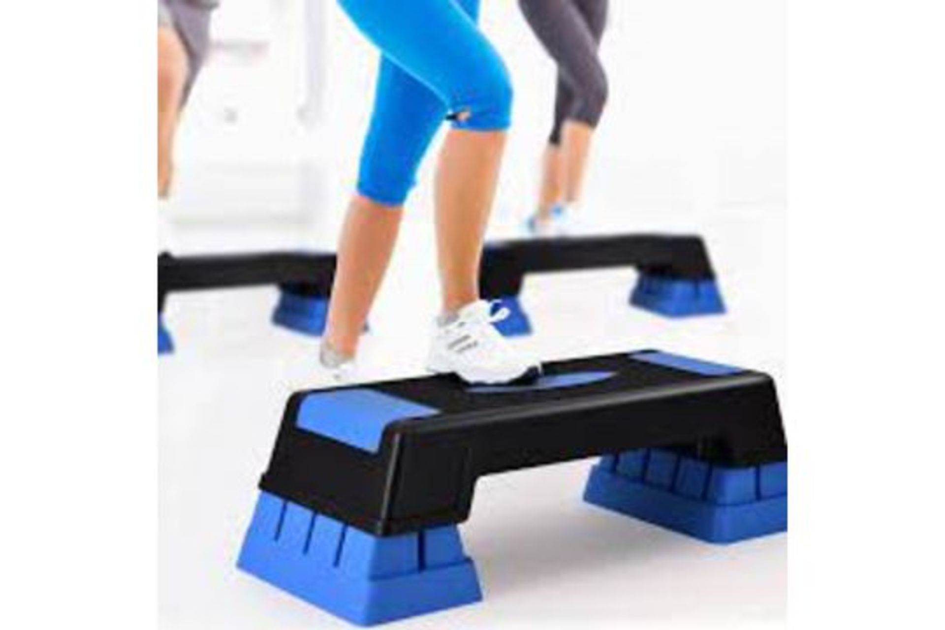 Aerobic Exercise Stepper Trainer with Adjustable Height 5''- 7''- 9''. - R13.5. Step Aerobics is a