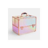 Large Holographic Makeup Case - PW. Large Holographic Makeup CaseStore your favourite beauty