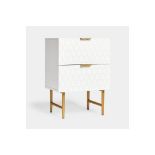 Honeycomb Bedside Cabinet - PW. Honeycomb Bedside CabinetFinish off your space with this sweet and