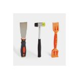 Window Glazing Tool Kit. - PW. Made with high-quality steel, rubber, and polypropylene, have peace