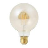 Diall G125 E27 5.5W 470Lm Globe Warm White LED Filament Light Bulb - ER45