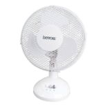 Valuex 9 Inch Tilting Oscillating Desk Fan 220-240V - ER43