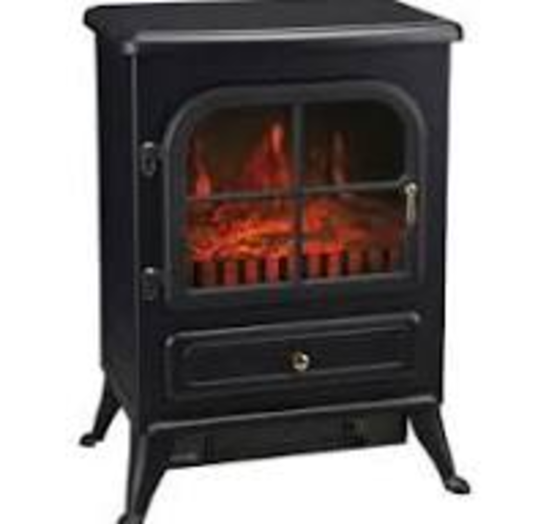 Akershus 1.85kW Cast iron effect Electric Stove - ER45