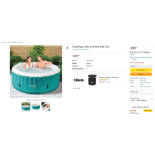 New & Boxed CleverSpa Inyo 4 Person Hot Tub. RRP £499.99. There is no occasion or family get