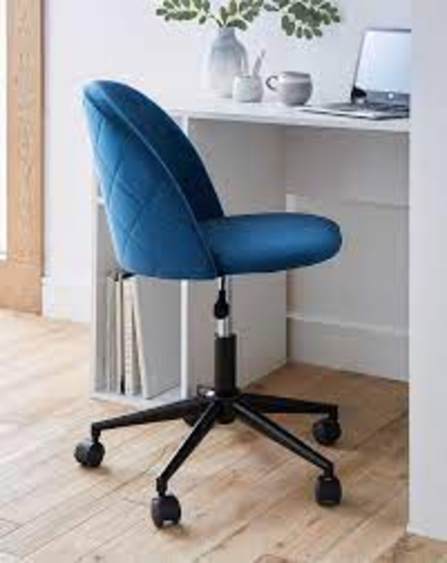 NEW & BOXED Klara Office Chair - NAVY. RRP £119 EACH. The Klara Office Chair is a luxurious and