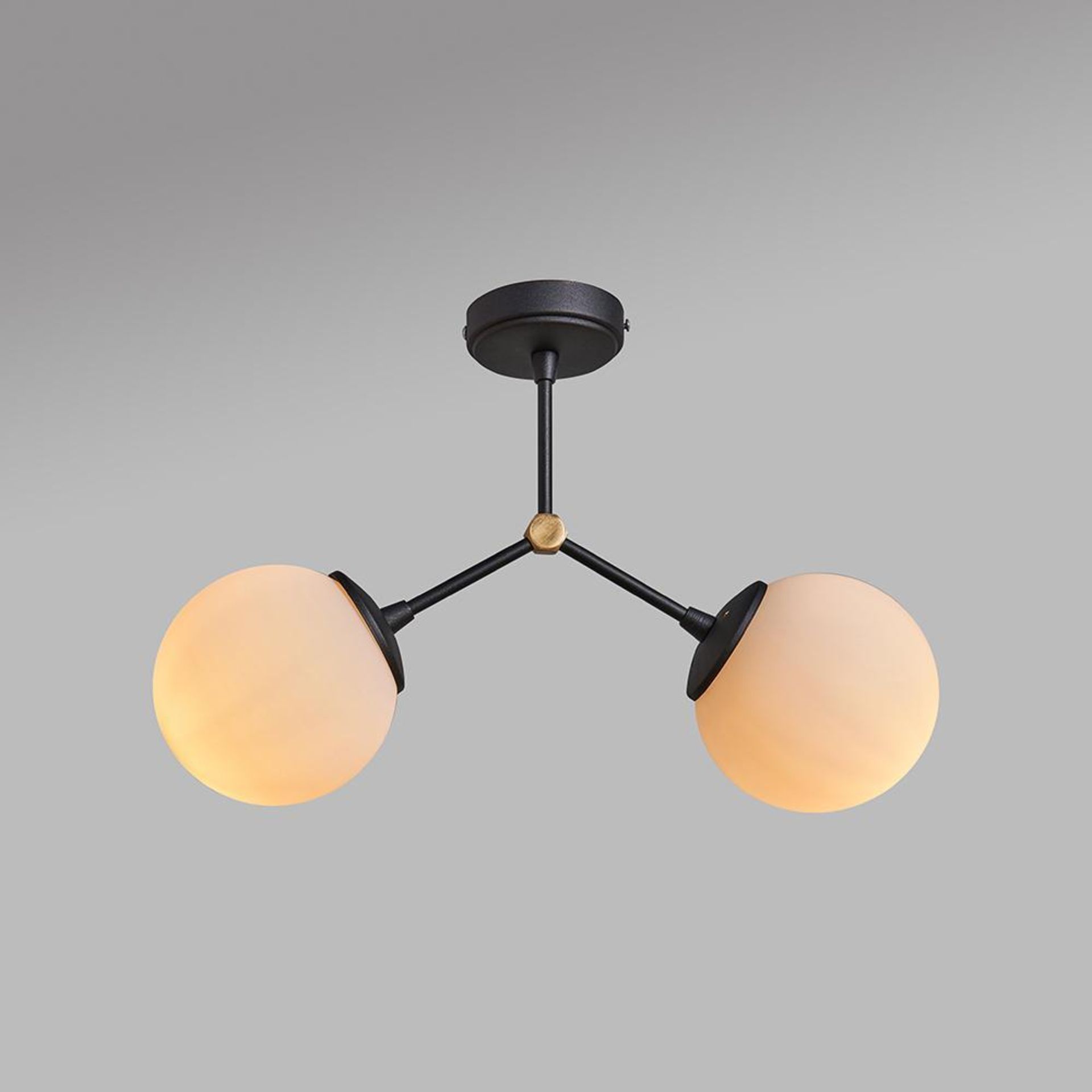 Cassini 2 Way Black Ceiling Bar Light - ER46. Illuminate even the darkest corners of your living