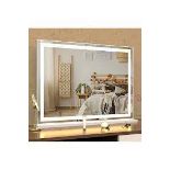 Living Home Gold Holywood Lighted Rectangle LED - ER46.